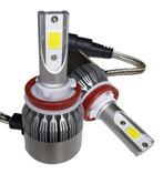 H11 koplamp set | 2x LED COB daglichtwit 6000K | 12V, Verzenden, Nieuw
