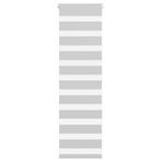 vidaXL Zebra rolgordijn 50x100 cm stofbreedte 45,9cm, Verzenden, Nieuw, Grijs