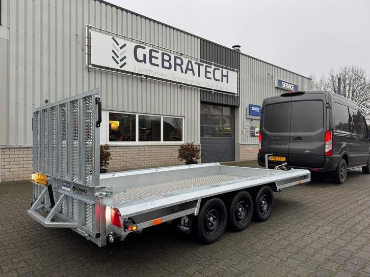Vlemmix | machinetransporter | aanhanger | aanhangwagen, Auto diversen, Aanhangers en Bagagewagens, Nieuw, Ophalen