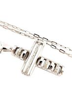 Halsketting - 18 karaat Witgoud - 0.30ct. tw. Diamant, Nieuw
