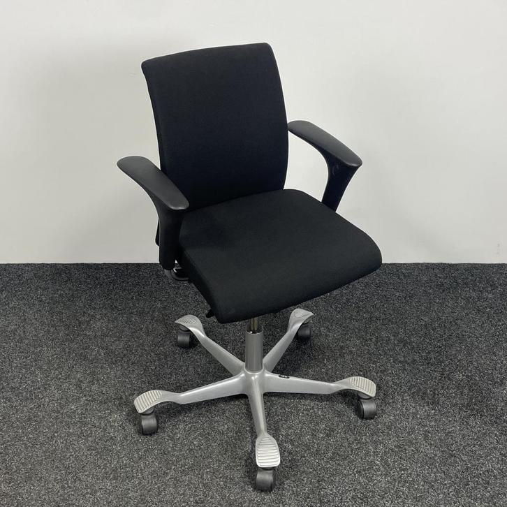 HÅG H04 Bureaustoel - Zwart, Huis en Inrichting, Bureaustoelen, Bureaustoel, Ergonomisch, Ophalen of Verzenden