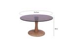 Brix Faye Almond 75 cm-31475, Huis en Inrichting, Tafels | Sidetables, Ophalen of Verzenden, Nieuw