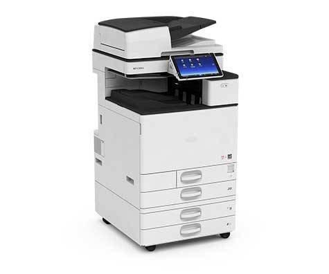 RICOH MPC3004 Full Color print/scan Printers, Computers en Software, Printers, Laserprinter, All-in-one, Zo goed als nieuw, Faxen