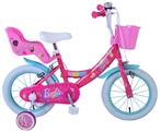 Barbie Kinderfiets - Meisjes - 14 inch - Roze - Twee, Fietsen en Brommers, Fietsen | Meisjes, Nieuw, 14 inch of minder, Verzenden