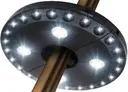 MaxxGarden Parasol verlichting stokparasol 3standen AA-ac..., Verzenden, Nieuw, Stokparasol