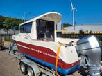 Texas 645 Pilothouse met 135 pk Honda, Watersport en Boten, 70 pk of meer, 6 meter of meer, Zo goed als nieuw, Buitenboordmotor