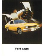1971 FORD CAPRI BROCHURE NEDERLANDS, Boeken, Auto's | Folders en Tijdschriften, Nieuw, Author, Ford