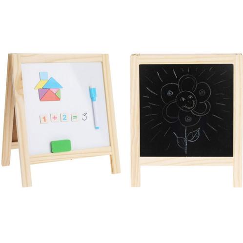 Dubbelzijdig Schoolbord - Krijt- En Whiteboard In 1, Kinderen en Baby's, Speelgoed | Overig, Verzenden