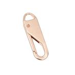 Metalen ritstrekker - 37mm - Rose gold - Per stuk, Ophalen of Verzenden, Nieuw