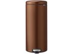 Brabantia NewIcon - Prullenbak - 30 liter - Warm Bronze, Verzenden, Zo goed als nieuw