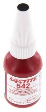 Loctite 542 Bruin 10 ml Schroefdraadafdichtingsmiddel, Verzenden, Nieuw