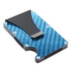 Aluminium Carbon Fiber Wallet - Portemonnee Portefeuille, Sieraden, Tassen en Uiterlijk, Portemonnees, Verzenden, Nieuw
