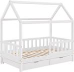 2dekans | Kinderbed Marli - 90 x 200 cm - Wit - Incl., Kinderen en Baby's, Ophalen of Verzenden, Zo goed als nieuw
