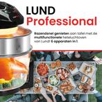 LUND Professional halogeen oven 1400W zwart, Ophalen of Verzenden, Nieuw