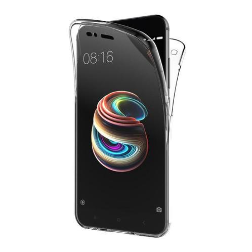 Xiaomi Mi A1 Full Body 360° Hoesje - Transparant TPU, Telecommunicatie, Mobiele telefoons | Hoesjes en Frontjes | Overige merken