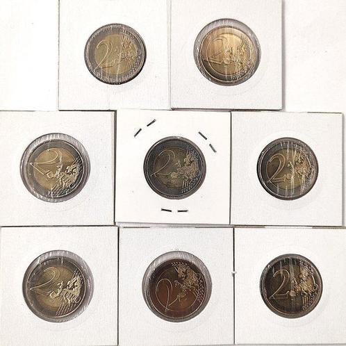 Malta. 2 Euro 2016/2022 (8 coins) (Zonder Minimumprijs), Postzegels en Munten, Munten | Europa | Euromunten