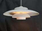 Plafondlamp - Gepoedercoat staal - Mid-century plafondlamp, Antiek en Kunst, Antiek | Lampen