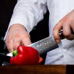 Yaxell Super Gou Kiritsuke Koksmes 20 cm – 161 Lagen Dama., Huis en Inrichting, Keuken | Bestek, Ophalen of Verzenden, Nieuw, Overige materialen