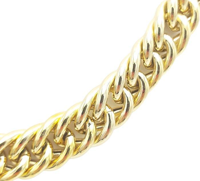 Halsketting - 18 karaat Geel goud, Sieraden, Tassen en Uiterlijk, Kettingen
