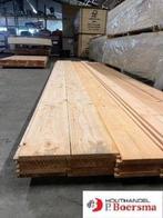 Douglas halfhouts vellingdelen., Minder dan 25 mm, Nieuw, Plank, 300 cm of meer