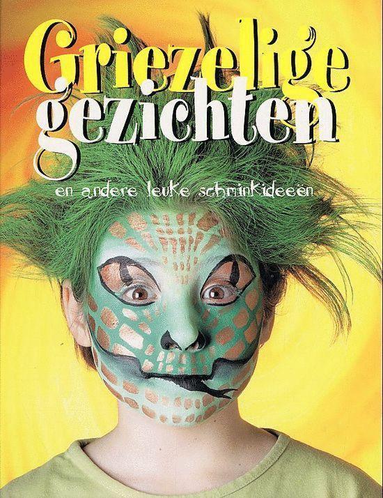 Griezelige gezichten en andere leuke schminkideeÃ«n, Boeken, Overige Boeken, Ophalen of Verzenden