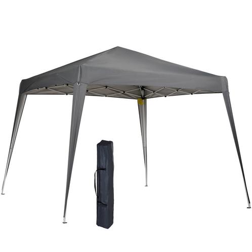 Paviljoen - Opvouwbaar - UV-bescherming - Grijs, Tuin en Terras, Overige Tuin en Terras, Nieuw, Ophalen of Verzenden