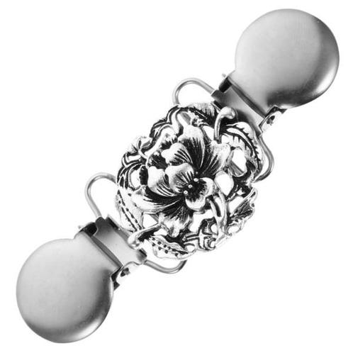 Fako Bijoux® - Vestsluiting - Vestclip - Orchidee -, Sieraden, Tassen en Uiterlijk, Broches, Verzenden