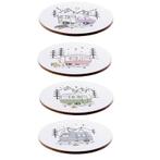 Onderzetters - Wildwood Caravan - Set 4 stuks - 10cm NIEUW, Ophalen of Verzenden, Nieuw