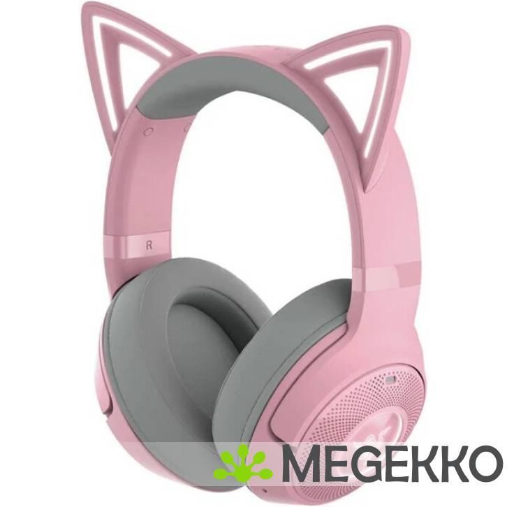 Razer Kraken Kitty V2 BT Draadloos Roze, Computers en Software, Headsets, Nieuw, Verzenden