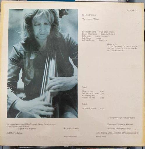 Eberhard Weber - Eberhard Weber The Colours Of Chloë ECM -, Cd's en Dvd's, Vinyl Singles