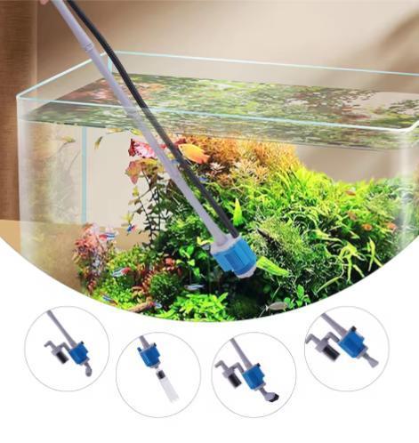 Aquariumfilterreiniger 28W – Krachtige Pomp met 360° Zuigkop, Dieren en Toebehoren, Vissen | Aquaria en Toebehoren, Nieuw, Verzenden