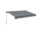 Veiling - Zonnescherm / Luifel - 250 x 200 cm - Grijs, Tuin en Terras, Nieuw