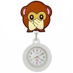Fako® - Verpleegstershorloge - 3D Roller - Aapje, Verzenden, Nieuw