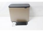Brabantia Bo Touch Bin - Prullenbak - 36 liter - Metallic, Verzenden, Zo goed als nieuw