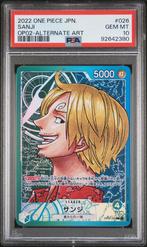 Sanji (OP02-026) (V.2) – PSA 10 – Japans, Ophalen of Verzenden, Nieuw