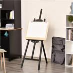 Houten Schilderezel met Verstelbare Hoek 90° en Opbergplank, Hobby en Vrije tijd, Schilderen, Verzenden, Nieuw