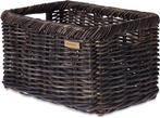 Basil Noir Fietsmand L - Voor - Rotan - Zwart Melee - Large, Fietsen en Brommers, Ophalen of Verzenden, Zo goed als nieuw, Basil