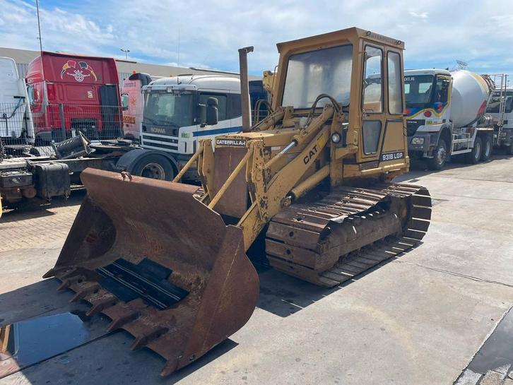 Veiling: Bulldozer Caterpillar 9318LGP Diesel 1985, Zakelijke goederen, Machines en Bouw | Kranen en Graafmachines, Graafmachine