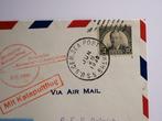 Verenigde Staten 1930 - Deutscher Katapultflug 2.7., Gestempeld