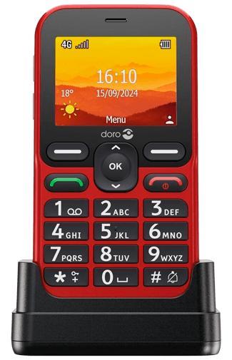Aanbieding: Doro Leva L10 4G Rood nu slechts € 109, Telecommunicatie, Mobiele telefoons | Overige merken, Nieuw, Zonder simlock