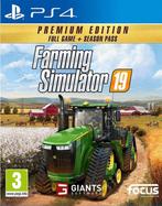 Farming Simulator 19 Premium Edition (PS4 Games), Spelcomputers en Games, Ophalen of Verzenden, Zo goed als nieuw