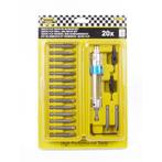 Benson Boor- en schroefset - snel wisselen - 20-delig - v..., Doe-het-zelf en Verbouw, Gereedschap | Boormachines, Ophalen of Verzenden