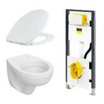 Complete toilet set Viega Prevista Dry wandcloset combinatie, Verzenden, Nieuw