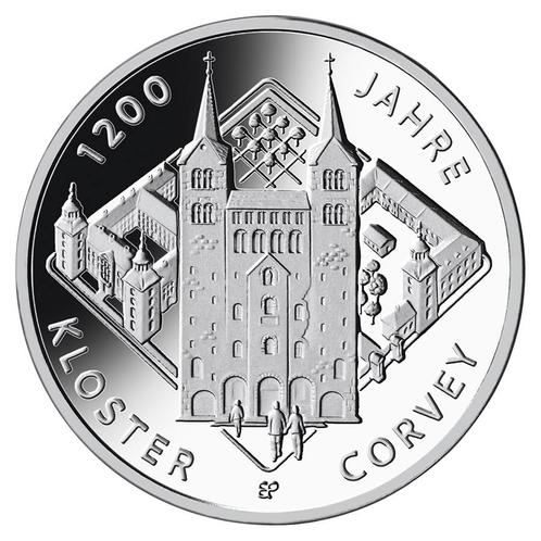 Duitsland 20 Euro Abdij van Corvey 2022, Postzegels en Munten, Munten | Europa | Euromunten, Verzenden