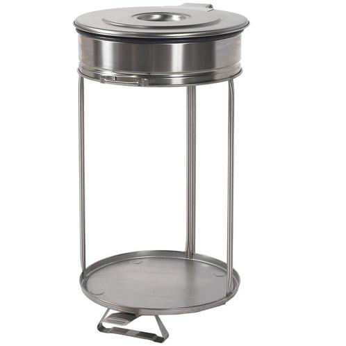 Afvalzakhouder | RVS (Geborsteld) | Klapdeksel |, Zakelijke goederen, Horeca | Keukenapparatuur, Nieuw in verpakking, Verzenden