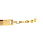 Gouden armband fantasie 18 cm 18 krt, Sieraden, Tassen en Uiterlijk, Armbanden, Nieuw, Ophalen of Verzenden