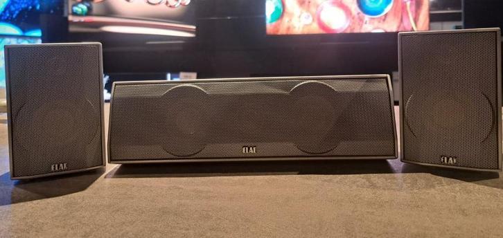 ELAC CINEMA 2 SAT satelliet-luidspreker, Audio, Tv en Foto, Luidsprekers, Surroundset zonder subwoofer, Gebruikt, Ophalen