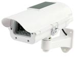 Dummy Beveiligingscamera Solar Outdoor Wit Met Oplichtende I, Verzenden, Nieuw