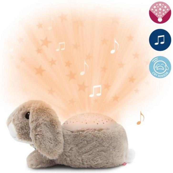 Sterrenprojector Ruby konijn – rustgevend nachtlampje met., Kinderen en Baby's, Kinderkamer | Inrichting en Decoratie, Nieuw, Ophalen of Verzenden