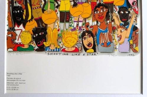 James Rizzi (after) - Sooting Like a Star - Jaren 1990, Antiek en Kunst, Kunst | Tekeningen en Foto's